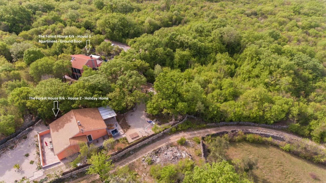 The Forest House Krk 2 Kras 외부 사진